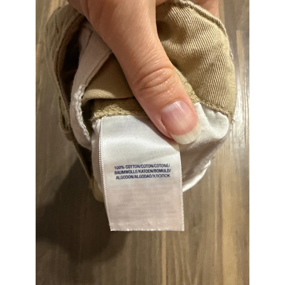 Ralph Lauren Girls Khaki Shorts‎ Size 10 Preppy Classic Spring